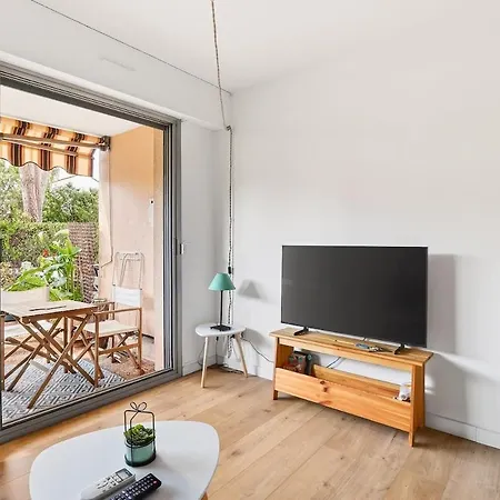 - Terrace - Private Parking & Pool Apartamento Antibes
