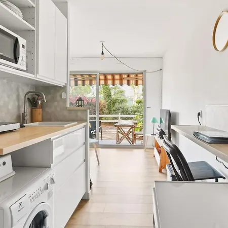 - Terrace - Private Parking & Pool * Antibes